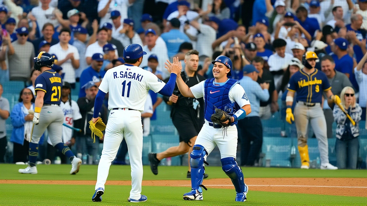 Dodgers Crush Brewers in NLCS Game 3, One Win From World Series